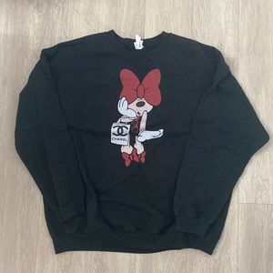 Small shop Minnie Mouse shopping designer style CC unisex size XL